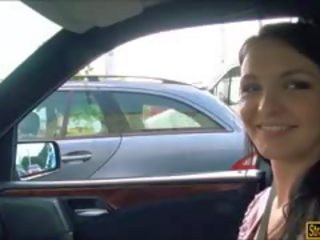 Euro nastolatka piękność claire ma seks film vid na jazda