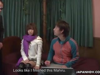 Man een enchanting japans seks film ster mahiru tsubaki