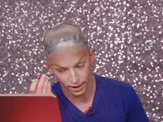 Miz cracker vids her drag queen makeup