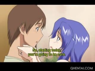 Hentai trójkąt z nastolatka dziewczyny pieprzenie cipa i tłusta putz