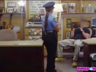 Erotic grand Police Officer In The Pawnshop
