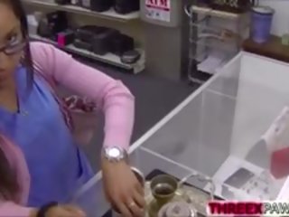 Nurse Sells Her Panties At A Pawn Shop