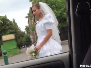 Incredible bride Amirah gets pussy fucked