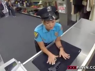 Fucking Miss Police officer with a big booty