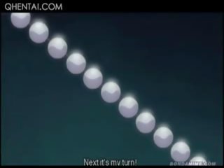 Hentai x karakter video slave jumping og blåser penis til henne kinky