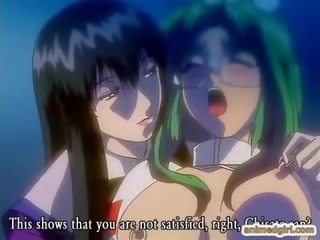 Slavernij hentai krijgt hard trio geneukt door shemale anime verpleegster