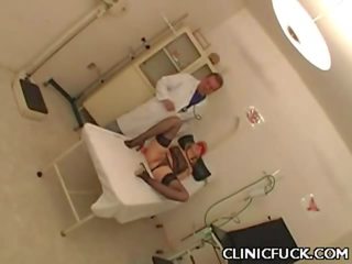 Clinic x rated film Blonde Twat Eaten Out