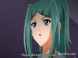 Sweet Anime Teen young woman Showing Her manhood Sucking Skills
